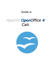 Guida a Apache OpenOffice Calc 4 PDF