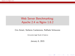 Web Server Benchmarking: Apache 2.4 vs Nginx 1.6.2