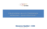 Giovanna Cipollari – CVM - Trentino Cooperazione e Solidarietà