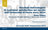 Presentazione di PowerPoint - Università degli studi di Pavia