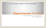 Esperienza CLIL - Circolo Didattico Silvestro dell`Aquila