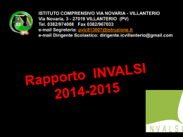 Rapporto INVALSI 2012-2013