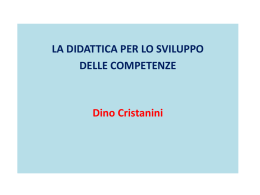 Diapositiva 1 - 8° Circolo Didattico Rosmini