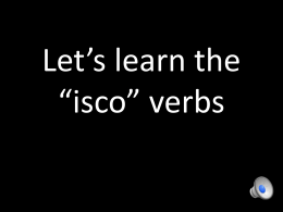 isco* verbs - Cloudfront.net
