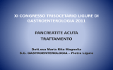 xi congresso trisocetario ligure di gastroenterologia 2011