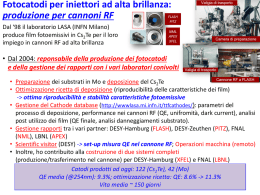 Produzione cavità SC Nb