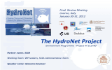 HydroNet PM Presentation - The BioRobotics Institute