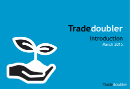 Tradedoubler