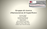 Nanoscienza di Superficie