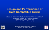 Design and Performance of Rate Compatible