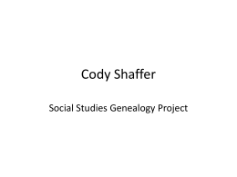 Cody Shaffer
