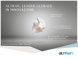Altran Italia - Ordine degli Ingegneri della provincia di Modena