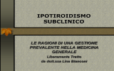 IPOTIROIDISMO SUBCLINICO