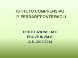 Invalsi 2013-2014 classi seconde