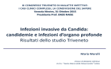 Infezioni invasive da Candida: candidemie e infezioni d*organo