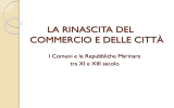 LA RINASCITA DEL COMMERCIO E DELLE CITTÀ