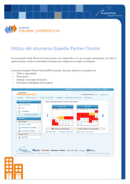 Utilizzo del strumento Expedia Partner Central