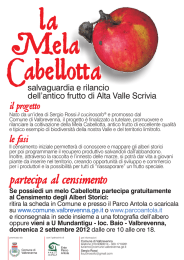 mela cabellotta - Comune di Valbrevenna