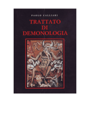 TRATTATO DI DEMONOLOGIA