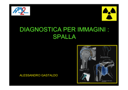 diagnostica per immagini : spalla