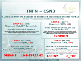 Progetto di ricerca di scienze