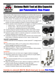 SistemaMulti-Toolad Alta Capacità per Punzonatrici Finn-Power