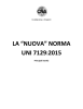 la “nuova” norma uni 7129:2015