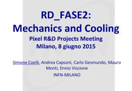 Milano, 8 giugno 2015 Coelli - RD_FASE2: Mechanics