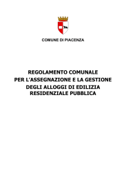 regolamento comunale erp