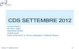 Cds luglio 2012