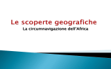 Le scoperte geografiche