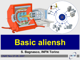 Basic aliensh S. Bagnasco, INFN Torino
