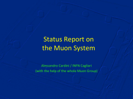 muon status and upgrade-21SEP15 - Indico