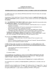 INFORMAZIONI GENERALI 2013