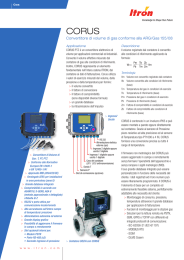 Convertitore di volume di gas conforme alla ARG/Gas 155/08