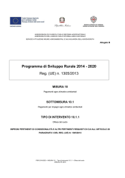 Allegato B - Impegni pertinenti condizionalità 10.1.1