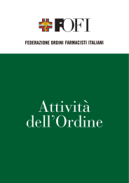 Attività dell`Ordine (manuale FOFI formato PDF)