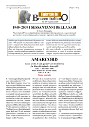 I SESSANT`ANNI DELLA SABI Terza puntata di C. Bonasegale