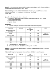 quesiti mensa - Comune di Serra Riccò