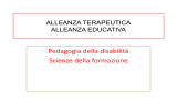 ALLEANZA TERAPEUTICA ALLEANZA EDUCATIVA