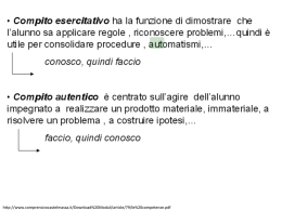 compito autentico