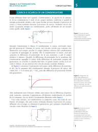 1 carica e scarica di un condensatore