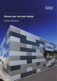 Sistemi per facciate Kalzip®