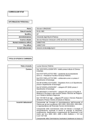 Graziuso Giovanni - Università degli Studi di Padova