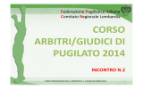 CORSO ARBITRI/GIUDICI DI ARBITRI/GIUDICI DI PUGILATO 2014