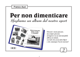 SFOGLIAMO UN ALBUM DEL NOSTRO SPORT n. 2