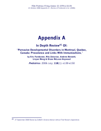 Appendix A  In Depth Review Of: