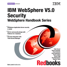 IBM WebSphere V5.0 here V5.0 Security y