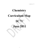 Chemistry Curriculum Map SC71 June 2011