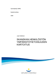 SKANSKAN HENKILÖSTÖN YMPÄRISTÖTIETOISUUDEN KARTOITUS Opinnäytetyö (AMK)